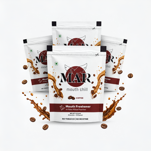 Coffee Flavor MAR Mouth Chill pack of 4